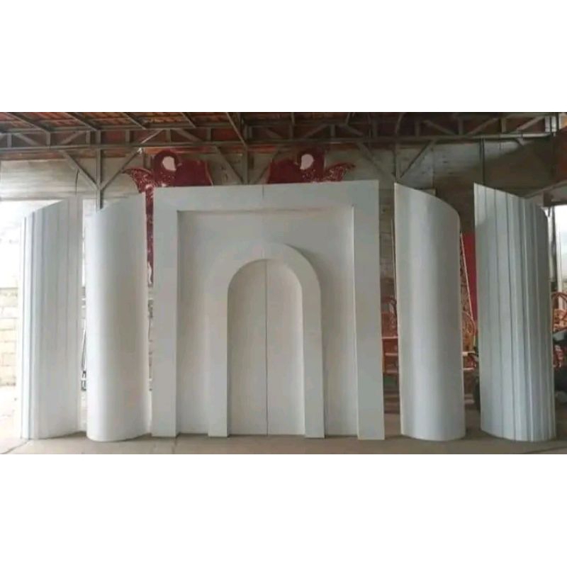 backdrop pelaminan/backdrop pernikahan/backdrop wedding/backdrop