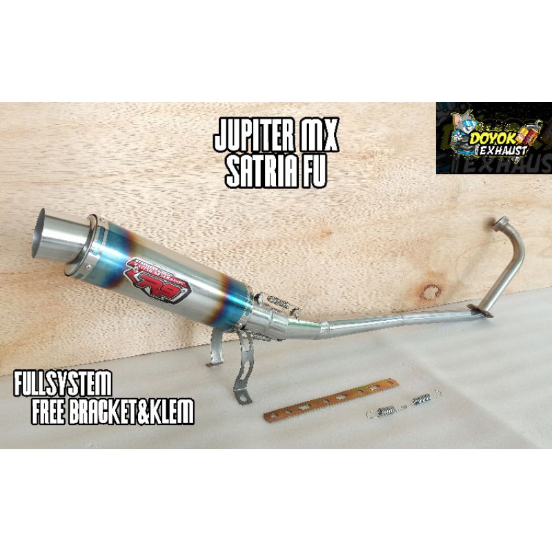 knalpot racing R9 MUGELLO untuk motor JUPITER MX karbu/old, Jupiter Mx new, Satria Fu karbu/Satria F