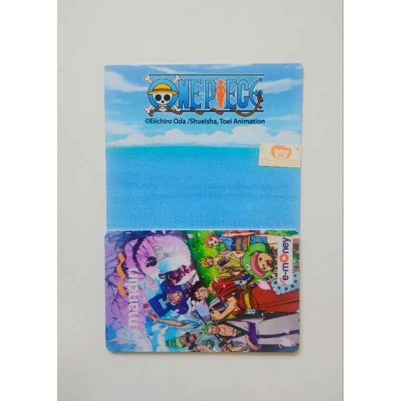 E-Money E-Toll eMoney Mandiri edisi One Piece Limited Edition - All Character