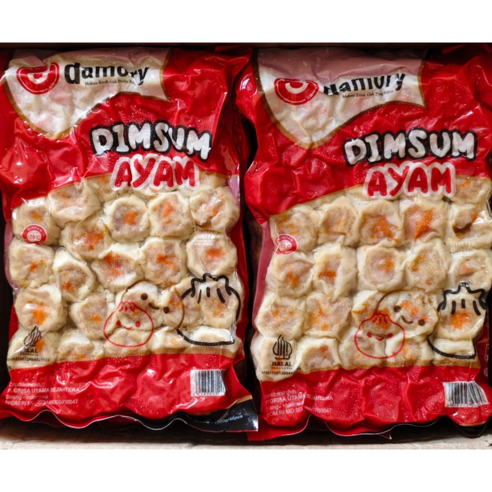 

Dimsum Ayam Frozen 1 kg isi 40 pcs