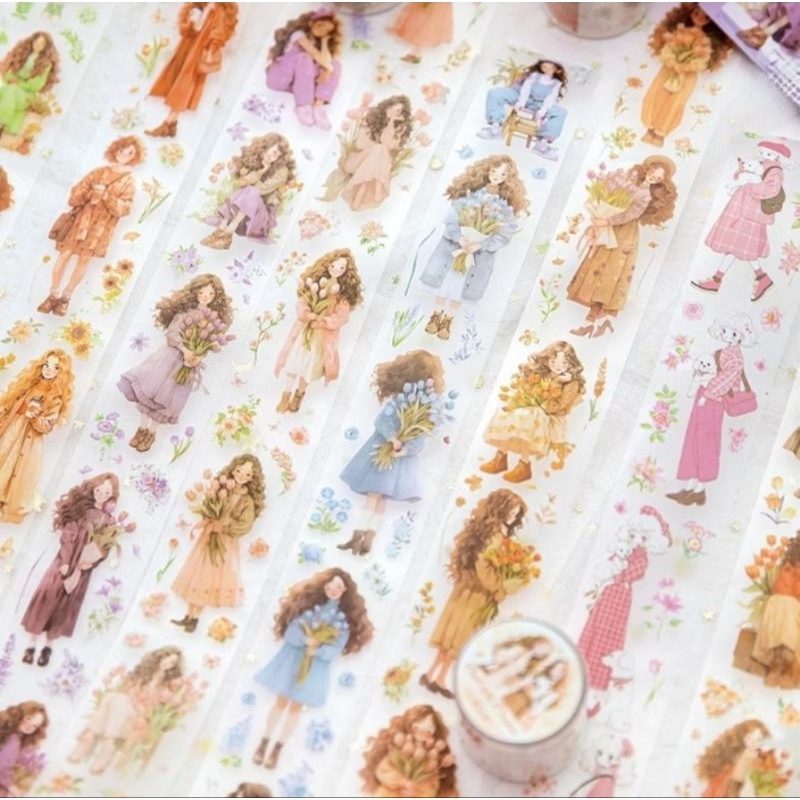 

NEW washi tape edisi lovely girl 2 M