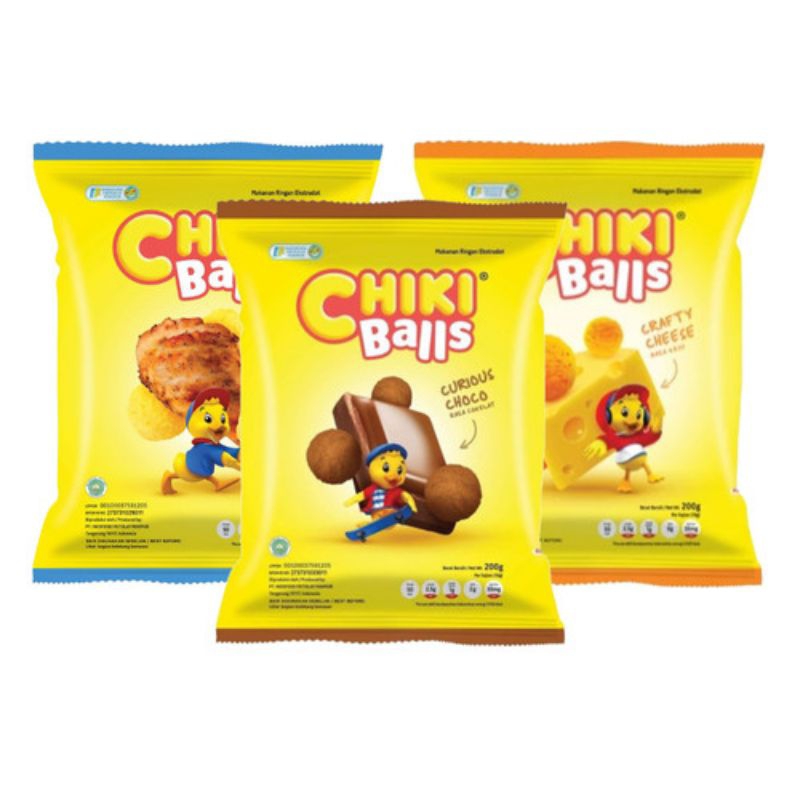 

Chiki Ball 200 gr All Varian rasa