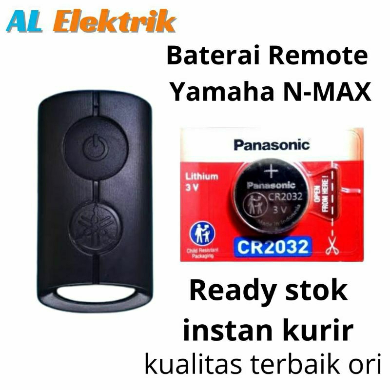 Baterai batre remote Nmax Baterai kunci remote Yamaha Nmax kualitas bagus