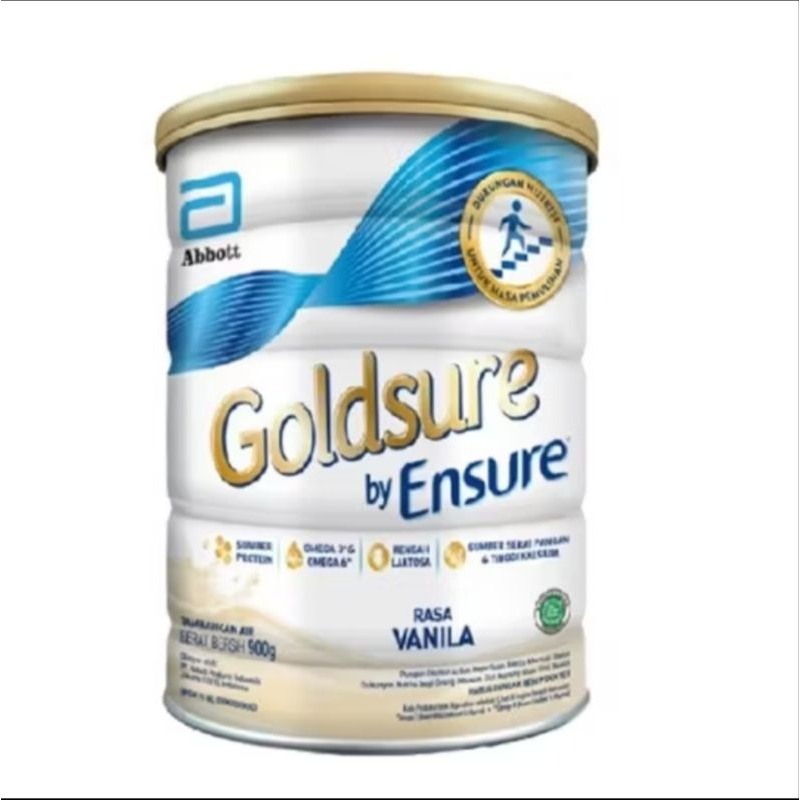 

GOLDSURE BY ENSURE 800GR untuk pemilihan pasca operasi n sakit. bisa sebagai pengganti makan