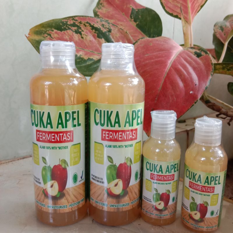 

Cuka Apel Fermentasi Bahan Alami (100% )Tanpa Kimia Sintesis