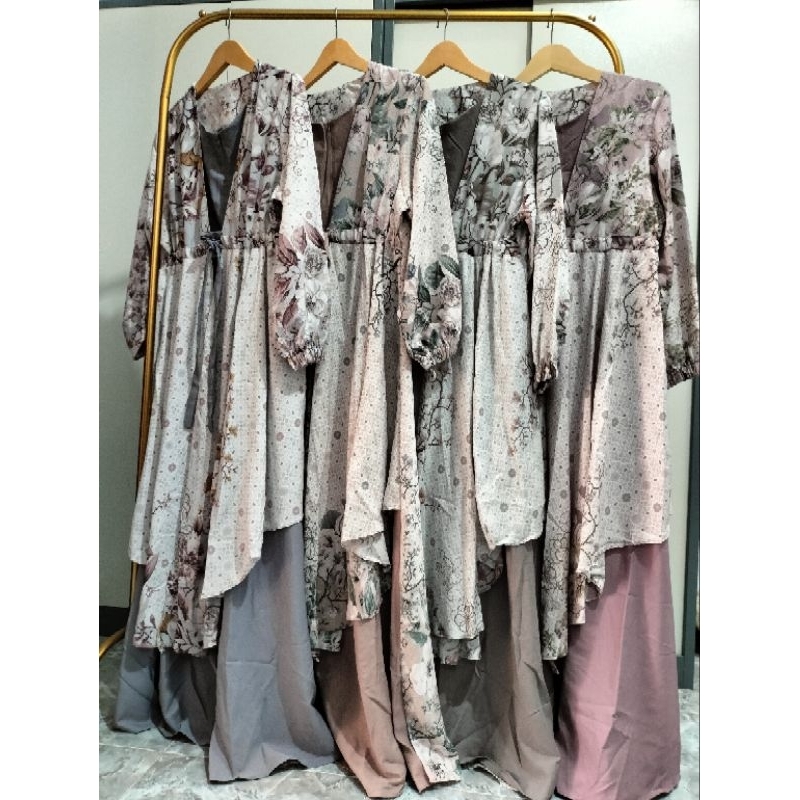 GAMIS JOLEY CLOTH TALITHA DRESS ALLSIZE gamis mewah gamis pesta gamis serut