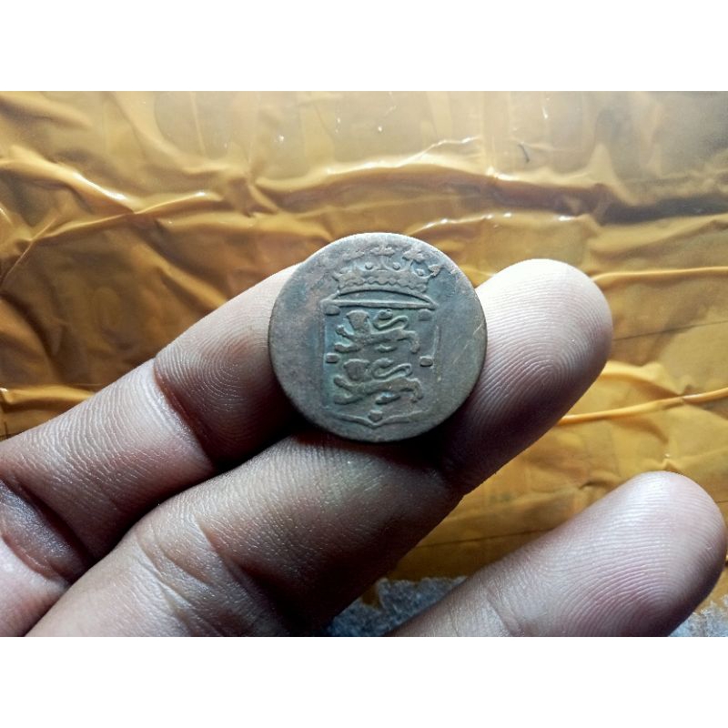 koin voc 1787 west friesland vf to xf