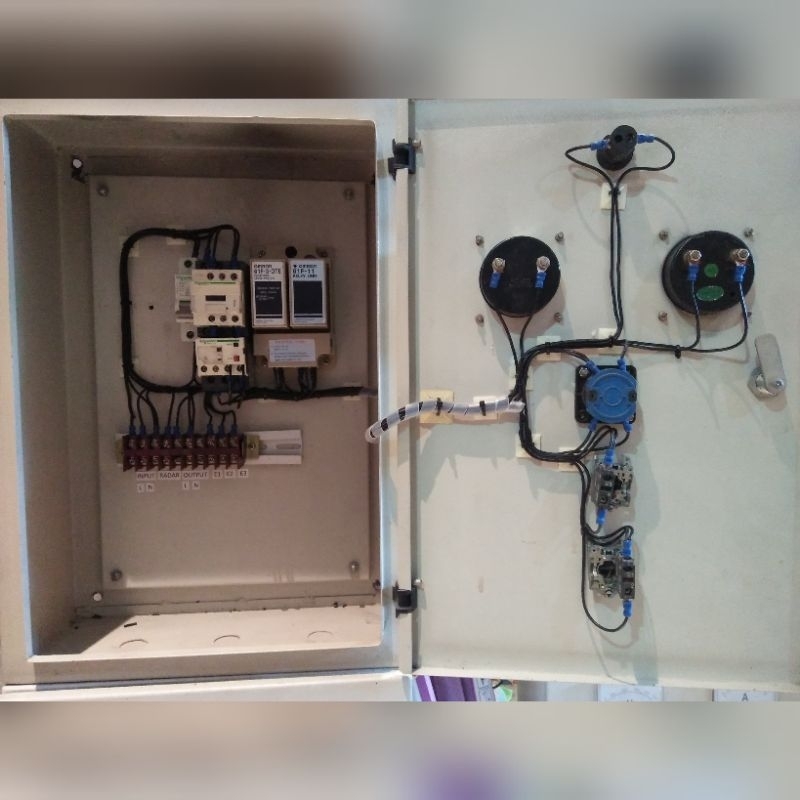 panel pompa submersible 1 phase