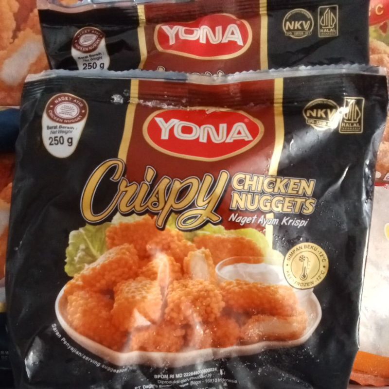 

YONA CRISPY CHICKEN NUGGET 250GR