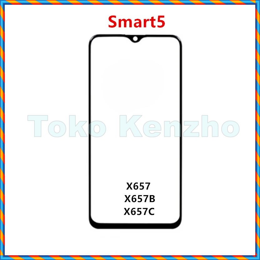 Infinix Smart 5 X657 Kaca Layar Sentuh Glass + Oca