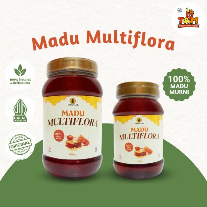 

Madu Multiflora Asli 100% Madu Murni - Tam Snack