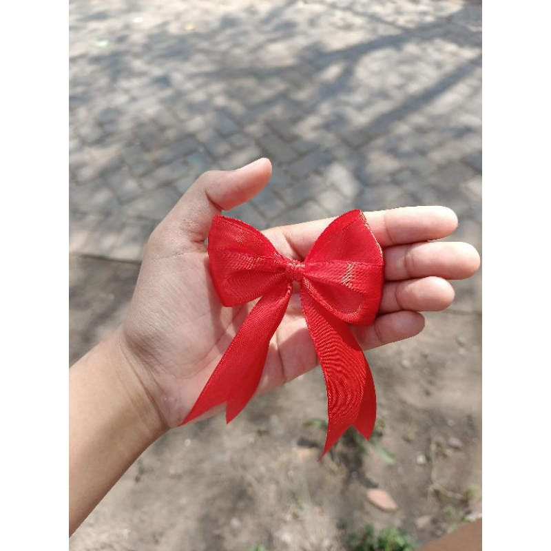 

Pita Satin Kupu-kupu Souvenir / Hampers / Gift / Undangan (isi 10 pcs)