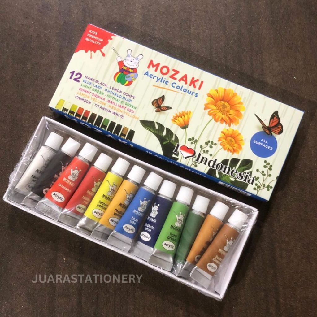 

Cat Acrylic Mozaki 12 Warna - Montana Akrilik / Cat / Cat Akrilik (318)