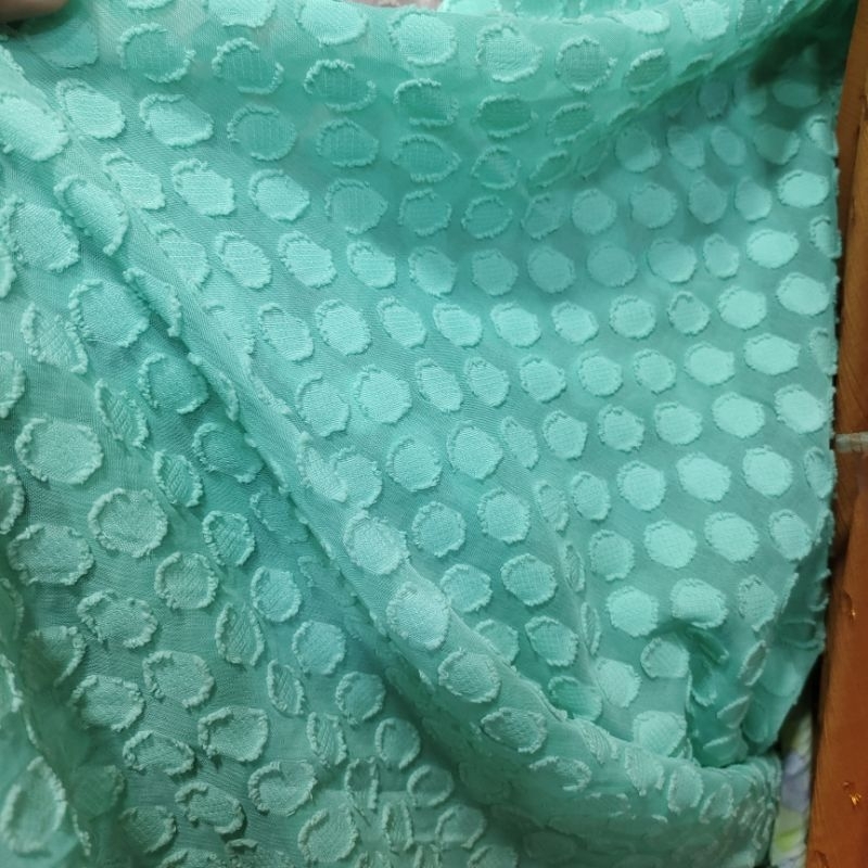 kain ceruty rubiah motif lq - bahan kain ceruty rubiah embos - kain seruty rubiah