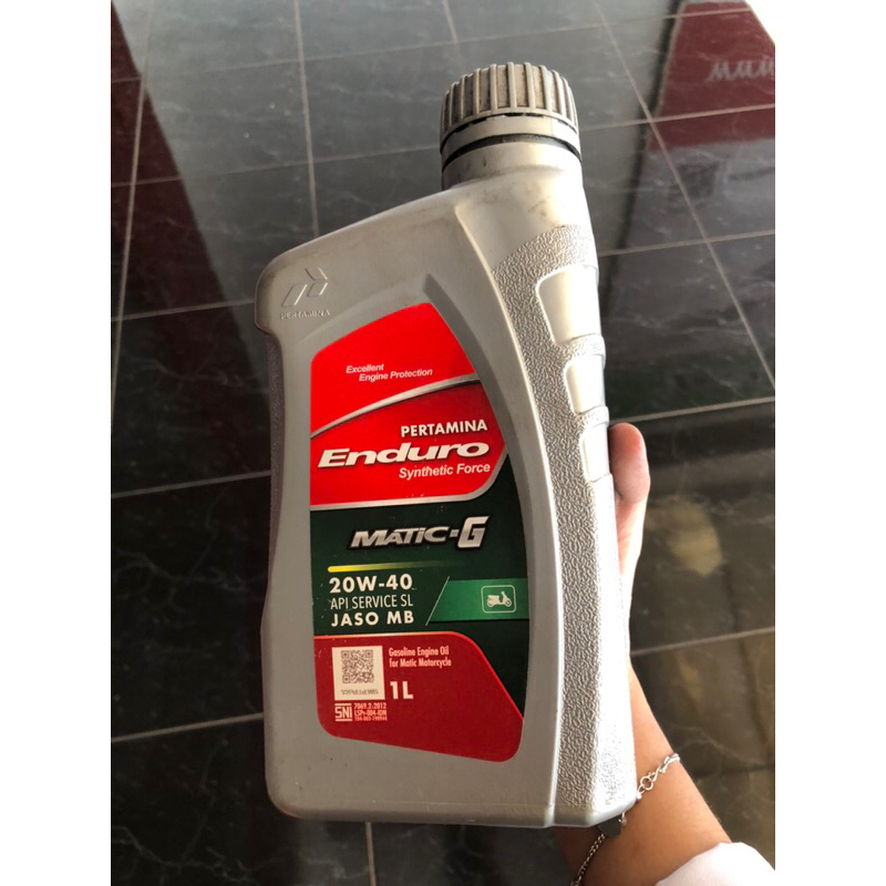 Oli Pertamina Enduro Matic G (1L)