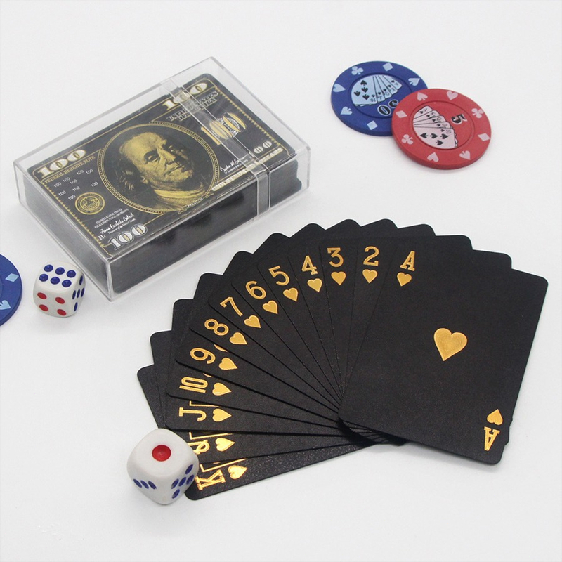 Kartu Remi Waterproof PVC Poker Plastik Kartu Poker Premium Kartu Remi Plastik Anti Air Kartu Sulap 