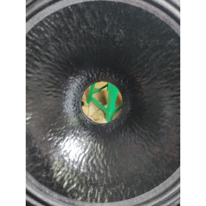 Daun speaker 18 inchi coil 4 inchi Hitam daun cutting jeruk tebal