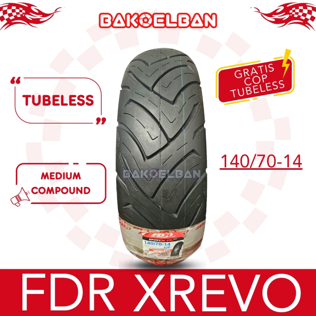 BAN MOTOR FDR XR EVO 140/70-14