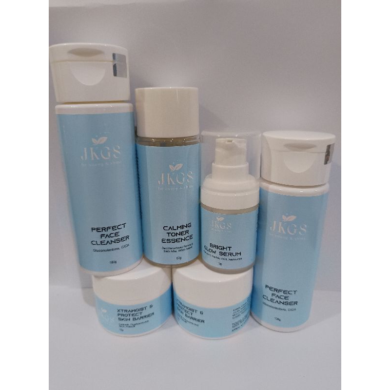 Skincare paket Glowing Skincare BPOM Skincare All Skin JKGS Skincare Aman