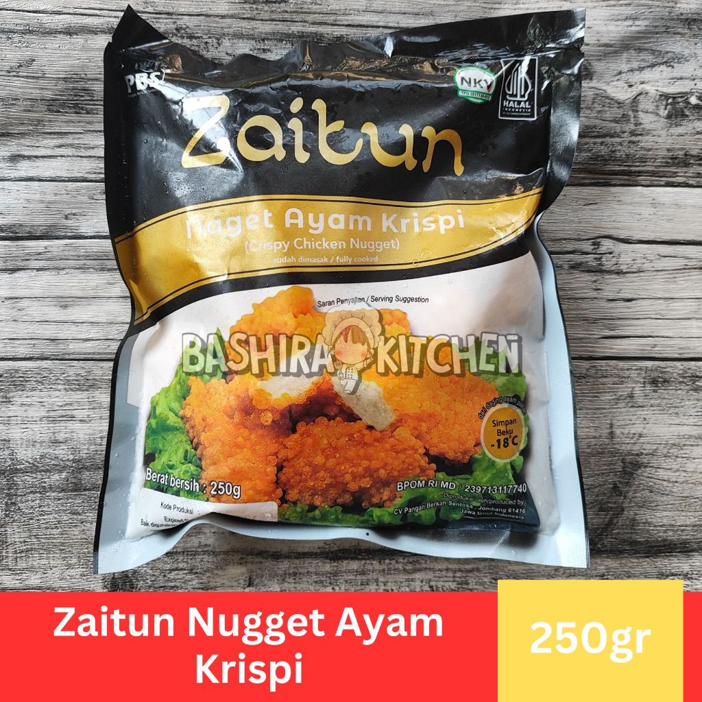 

Zaitun Chicken Nugget Crispy | Naget Ayam Krispi 250gr