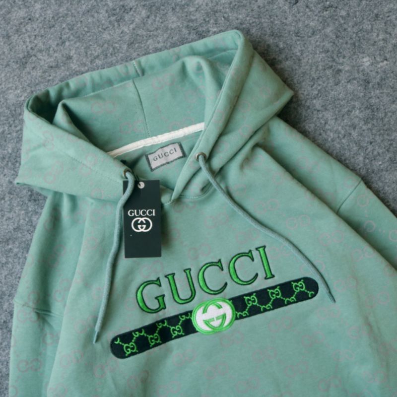 Sweater Hoodie GUCCI Branded Original Full Tag Label