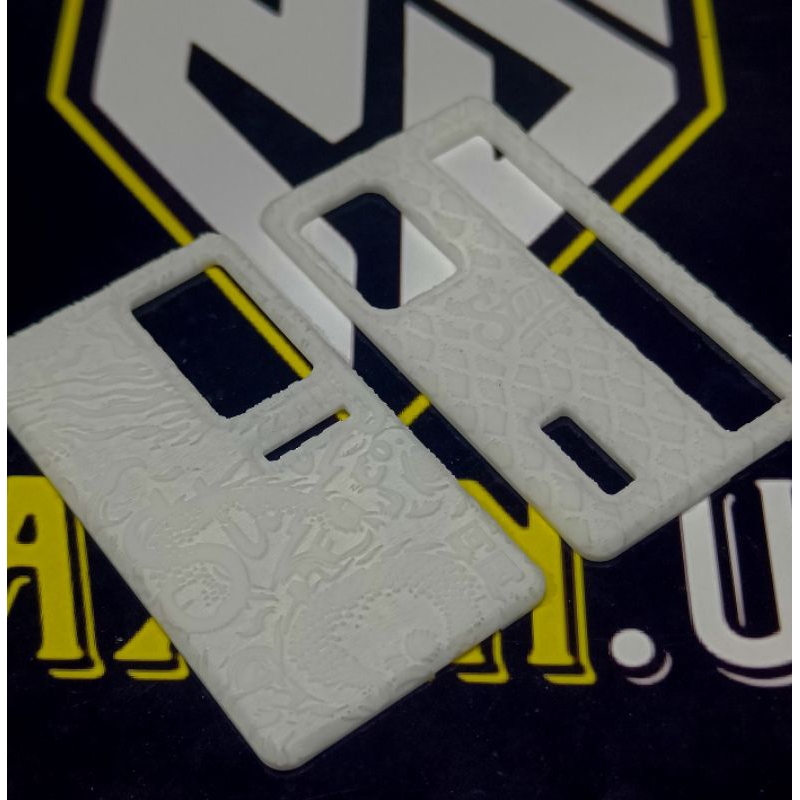 

White Matte Acrylic Dragon texture Panel V2 Ice Berg Nero Acrylic Black Matte