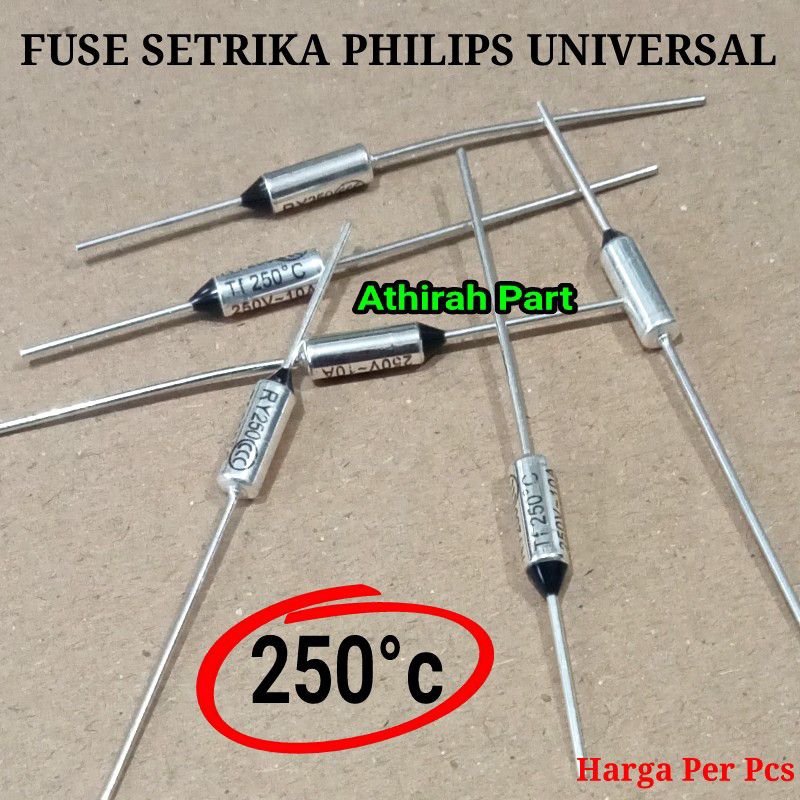 Fuse Setrika Philips Universal 250°c 10A 250v
