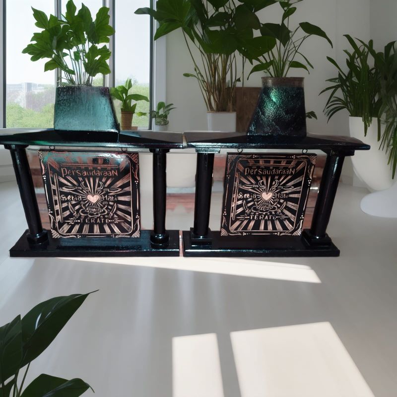 GAPURA PSHT TERMURAH / TUGU PSHT KAYU JATI / HIASAN RUMAH