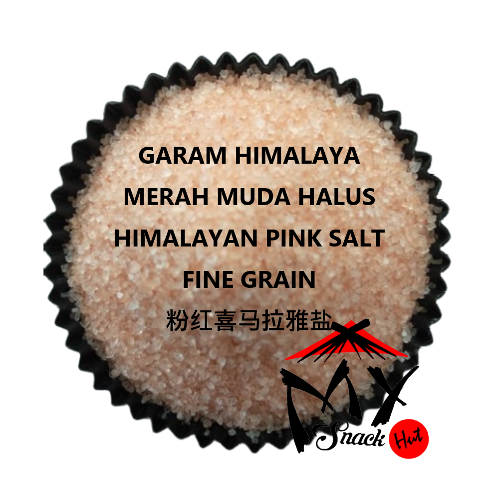 

GARAM HIMALAYA PINK 50GR HIMALAYAN COARSE KERIKIL SALT HALIT KHEWRA KRISTAL GROUND HALUS MERAH MUDA