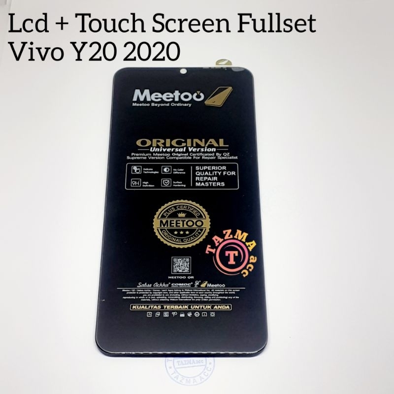 Lcd Vivo Y20 2020 Original Meetoo Lcd + Touchscreen Fullset VIVO Y20 2020