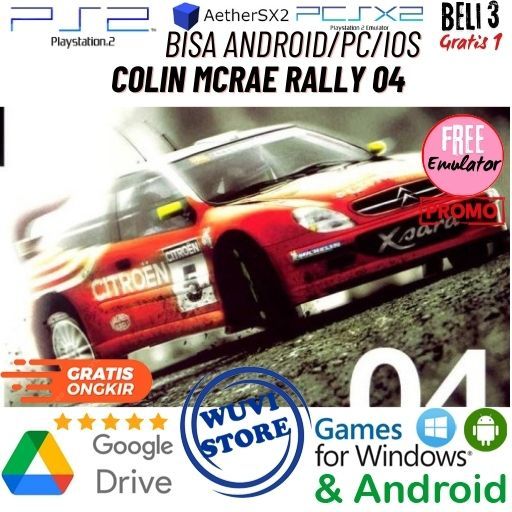 PS 2 Colin McRae Rally 04 | Bisa di PC / Android / IOS Plus Emulator | Beli 3 Gratis 1