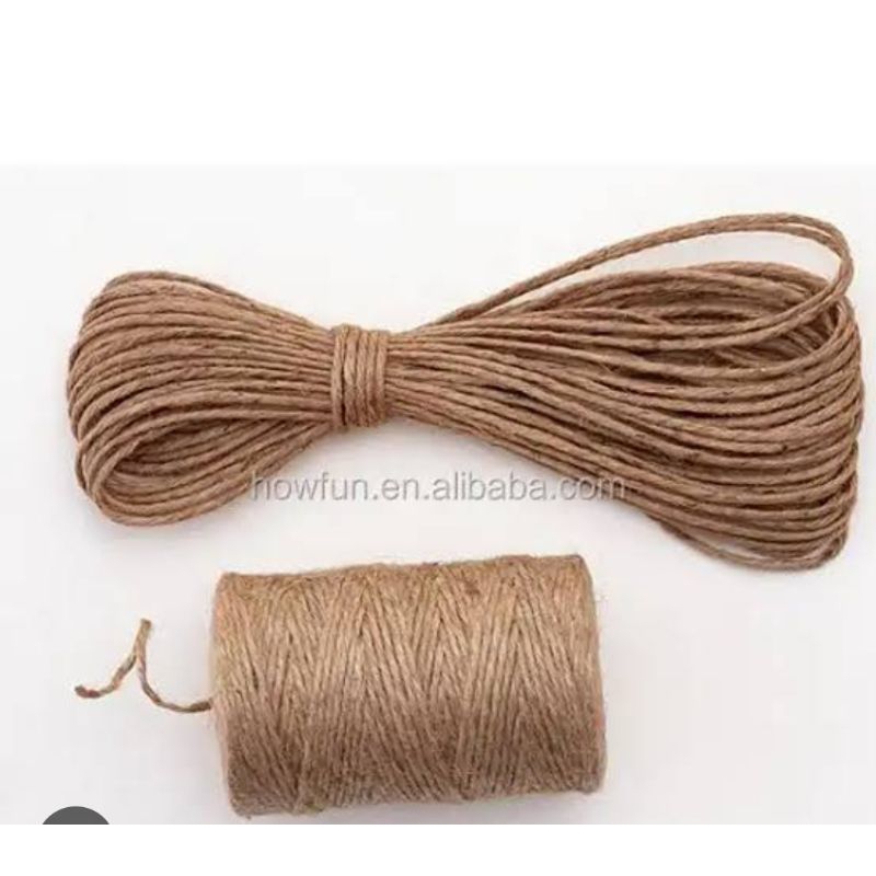 

TALI RAMI GONI VINTAGE KARUNG 10 METER 1 PLY 2 PLY 5 METER