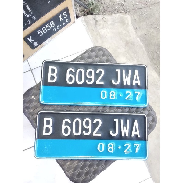 Plat Motor Listrik