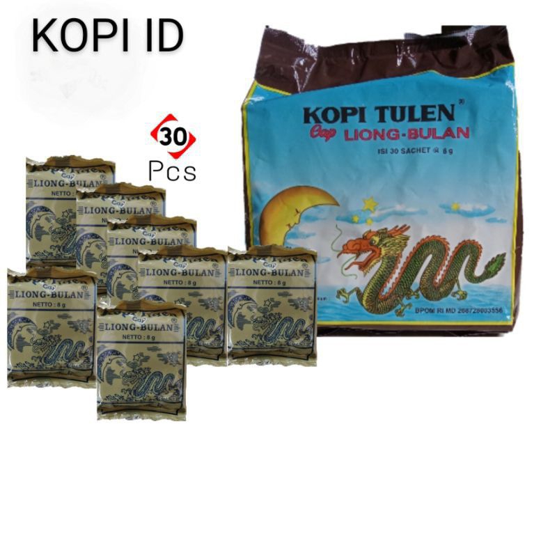 

Kopi Liong Mini (Kopi Tanpa Gula) Isi 30 Pcs