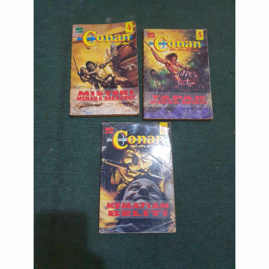 Komik Marvel Original : Conan Saga SET
