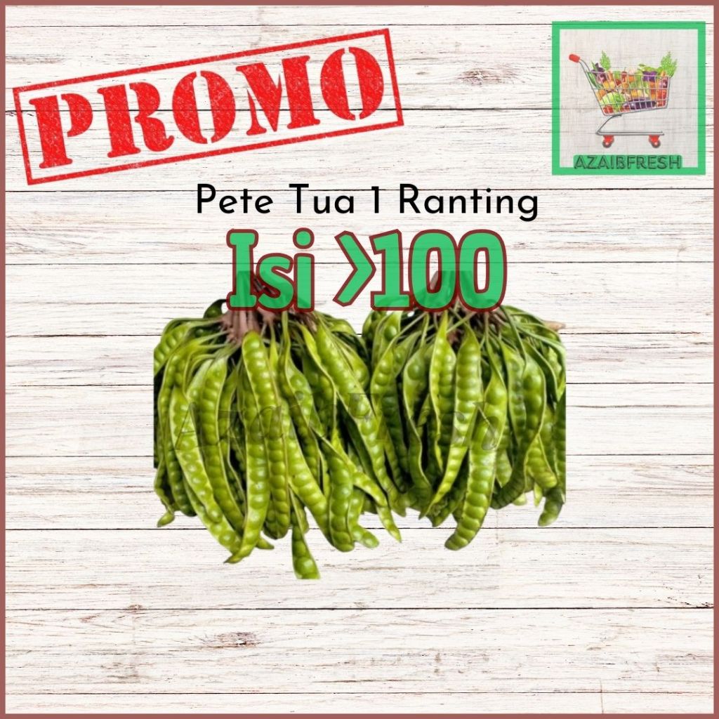 

Grosir Pete Tua Pedan 1 Ranting Isi 100 Papan