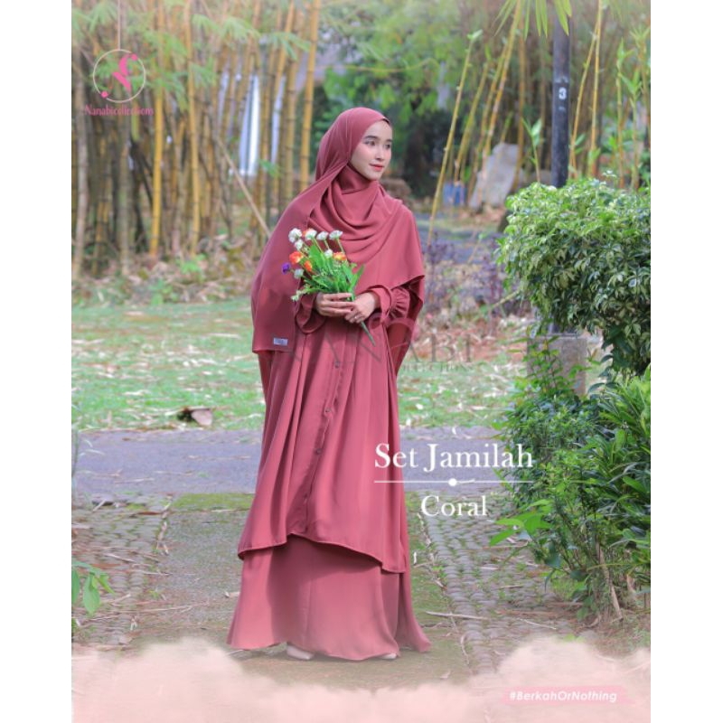 NANABI COLLECTIONS - SET GAMIS JAMILAH
