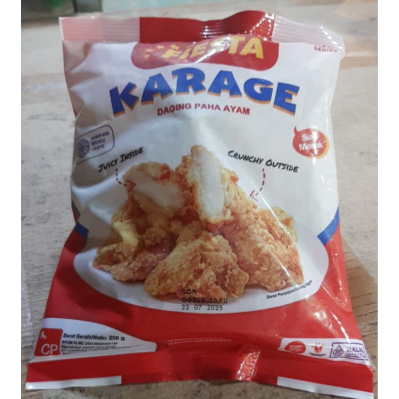 

Fiesta Karage daging paha ayam 200g