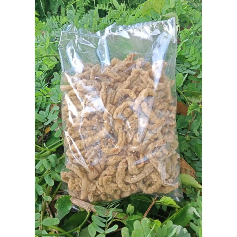 

Cemilan Keripik Usus Ayam Goreng Kriuk 250 Gram