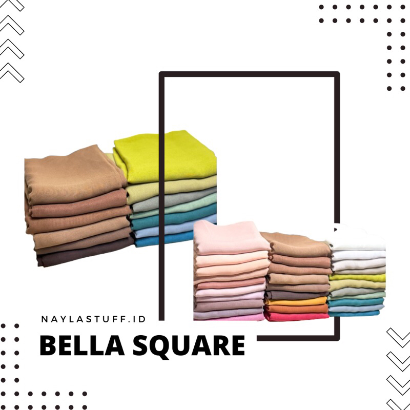 UMAMA - BELLA SQUARE - DIPAKAI SEHARI HARI JILBAB SEGI EMPAT
