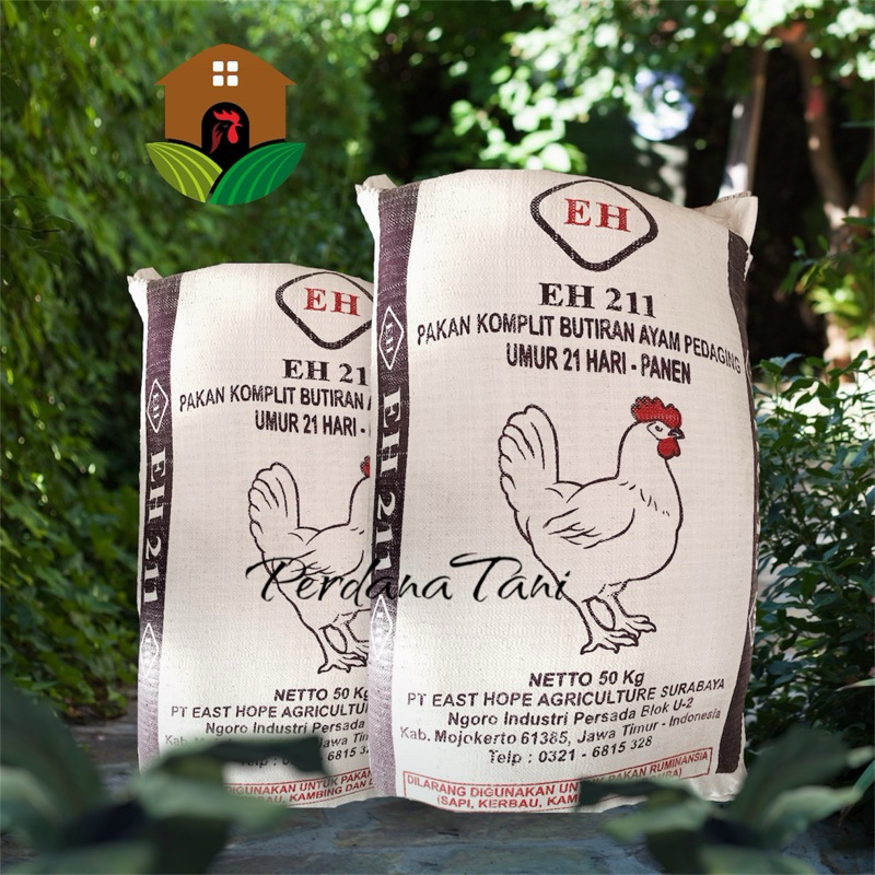 pur ayam pedaging 211 / broiler / penggemukan / 1 kg