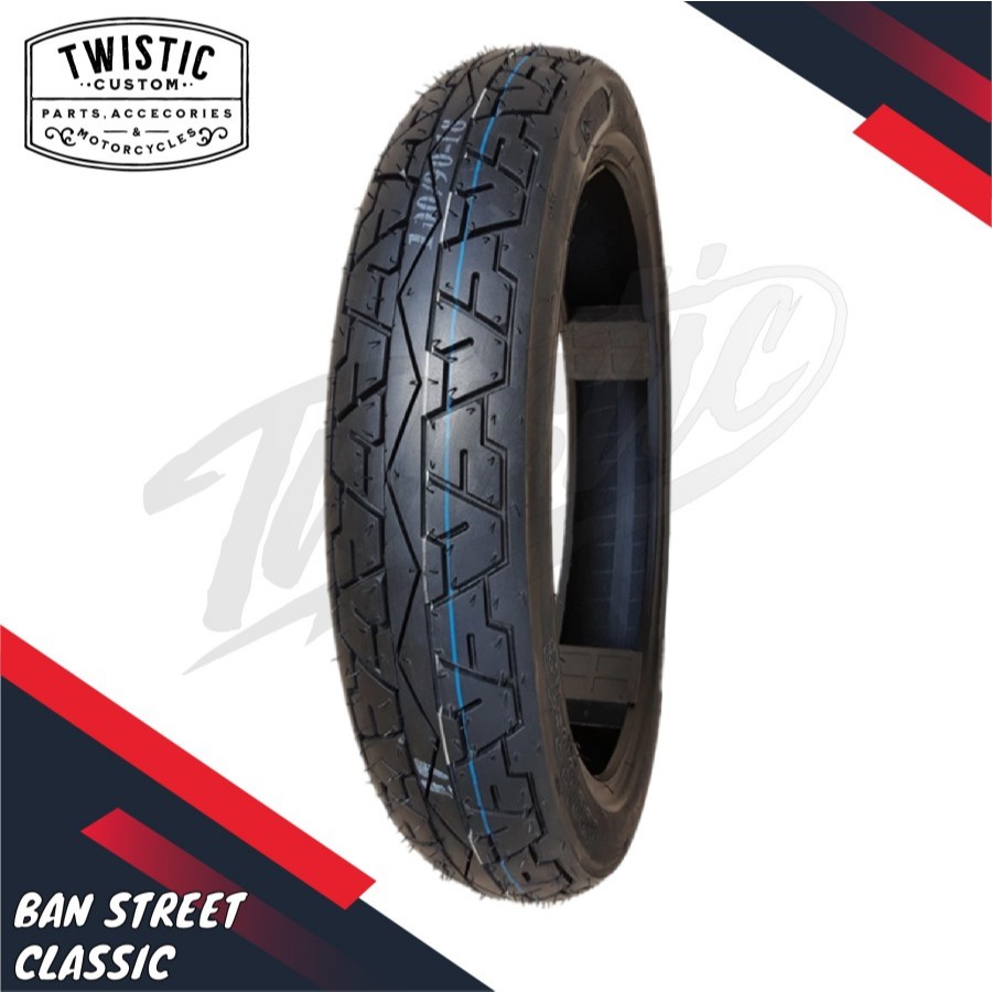 Ban Street Classic Klasik Touring Tubeless 100/90-18 100 90 Ring 18 Motor