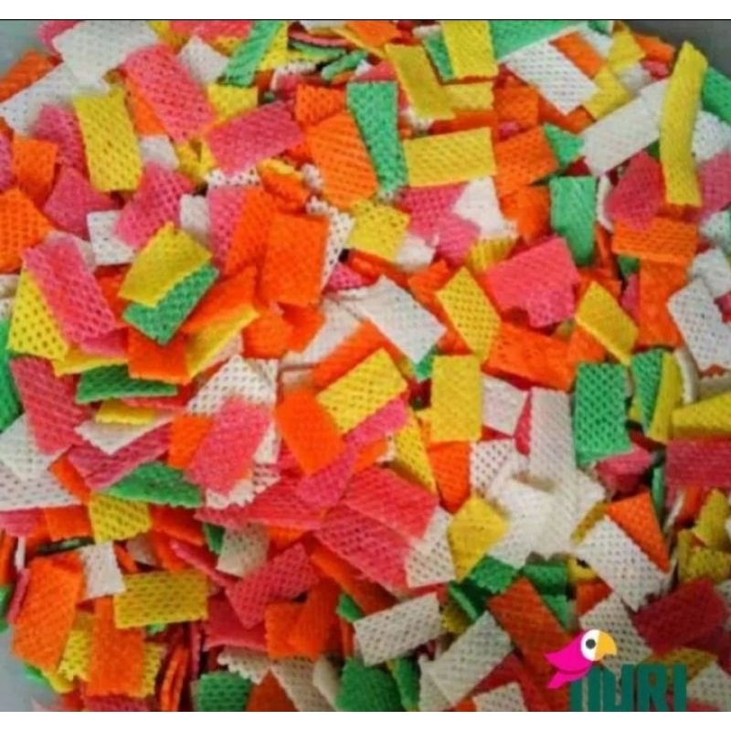 

Kerupuk / Krupuk Mentah / Krecek Taro warna warni 1kg termurah