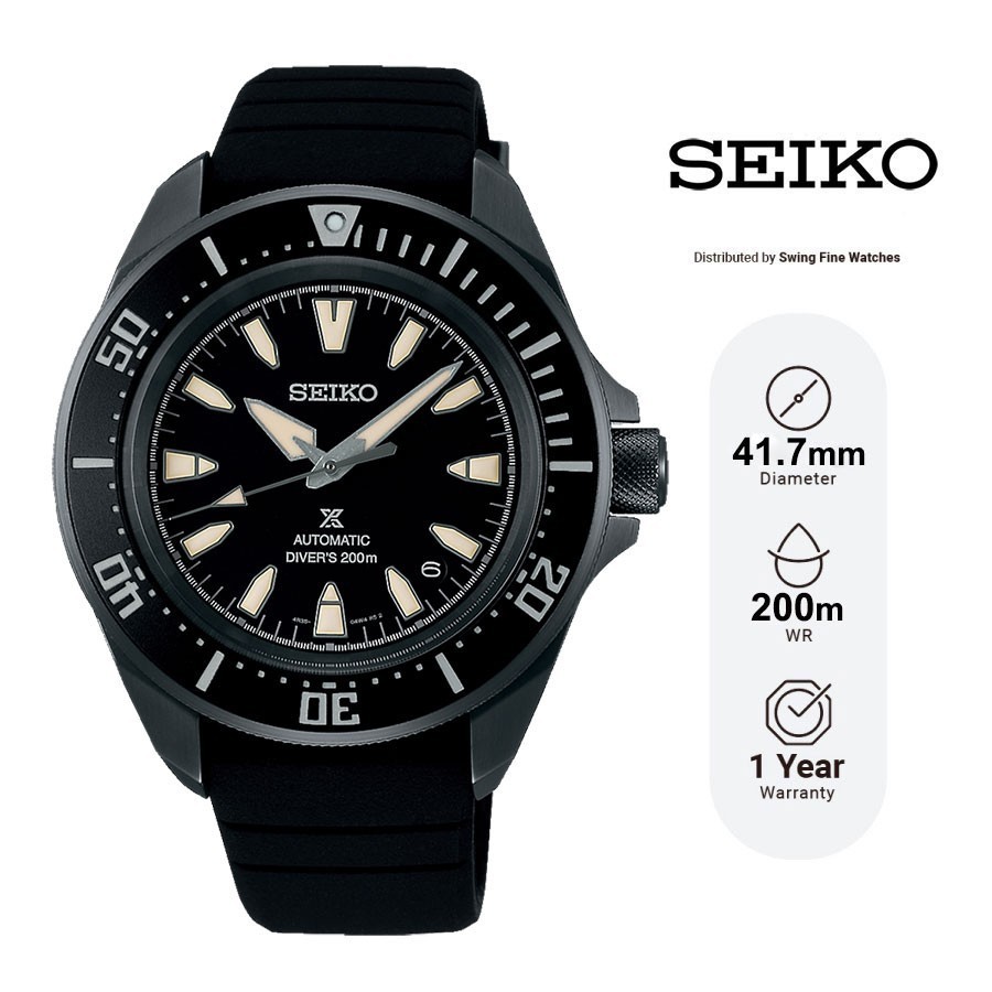 Seiko Prospex SRPL15 SRPL15K1 Samurai Automatic Diver Original