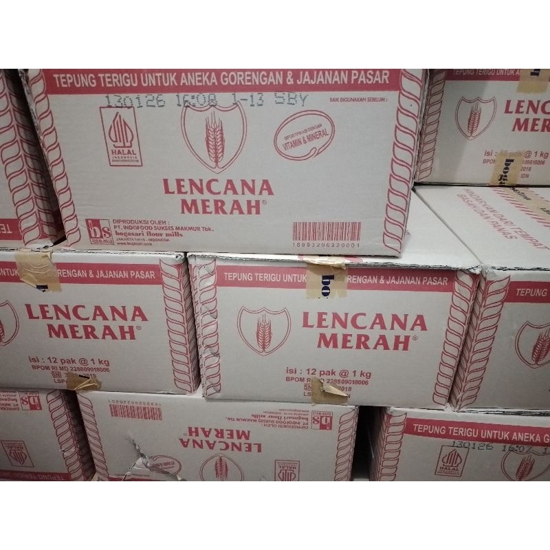 

Tepung Terigu Dan Tapioka / Rose Brand / Segitiga Biru / Lencana Merah