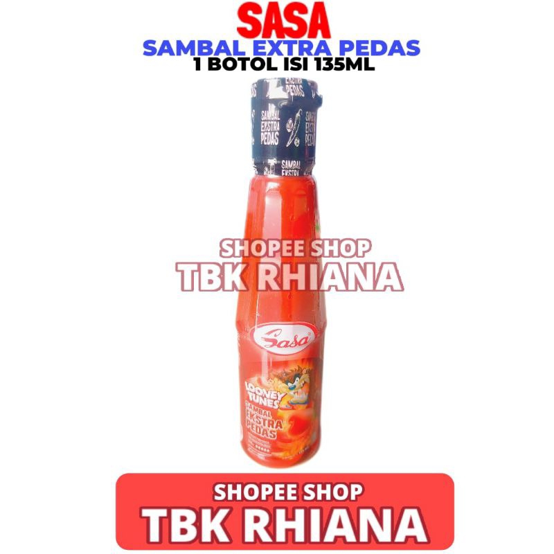 

Sasa Saos Sambal Ekstra Pedas Botol 135ML