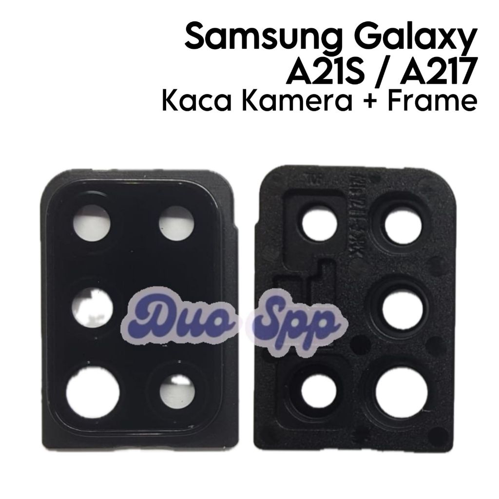 Kaca Lensa Kamera Belakang Samsung Galaxy A21s / A217 - SM-A217F / SM-A217F/DS / SM-A217F/DSN / SM-A