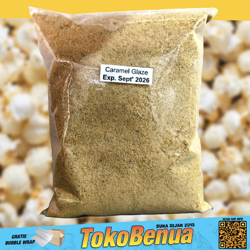 

Bubuk Caramel Glaze Karamel Popcorn Bioskop 1 Kg