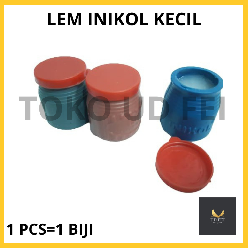 

(1 PCS= 1 BIJI) Lem Inikol KECIL/ LEM INIKOL/ Lem Inikol Kecil/ Lem Kertas/ Lem COLEK