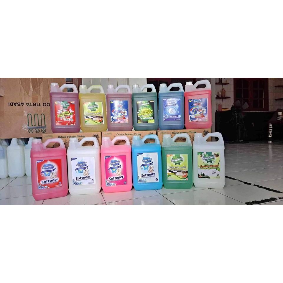 WANGI DESA SABUN CAIR 5 lITER ( CUCI PIRING, DETERGENT, PEWANGI)